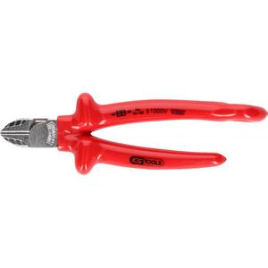KS TOOLS - 117.2204 1000V side cutter with safety <b>eyelet</b> for safety line - EAN 4042146748640 ELECTRONICS <b>PLIERS</b> AND CUTTERS - Product Image 1