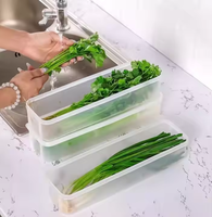 Récipient à pâtes moderne en plastique transparent pour le stockage des nouilles spaghetti dans la cuisine couvercle de la boîte de stockage des aliments artefact pour les nouilles