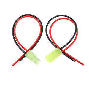 Mini-câble de connexion EL4.5 mâle et femelle, bornes enfichables, espacement 4,5 mm, 2P, vert, pour batterie et capteur - Product Image 5