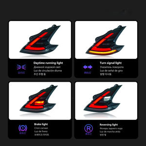 Luz Trasera LED para Nissan 370Z 2009-2021 Fairlady Z Z34, Conjunto de Lámpara Trasera, Modificación de Auto, Mejora de <span class=keywords><strong>Tuning</strong></span>, Plug and Play - Product Image 3