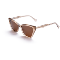 Lunettes de soleil Elan Optical SYB6209, monture œil de chat tendance, sans peinture, pour hommes et femmes, monture en acétate naturel parfumé