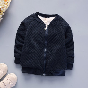 Abrigo para niña de 0 a 4 años, ropa gruesa de algodón de alta calidad para otoño, terciopelo con cremallera, ropa de invierno para niños, chaquetas cálidas para niños - Product Image 2