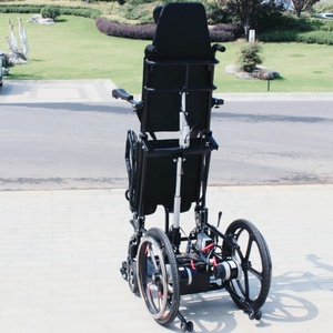 Silla de Ruedas Eléctrica con Función de Bipedestación para Personas con Discapacidad, Freno Electromagnético, Suministros de Rehabilitación y Terapia - Product Image 6