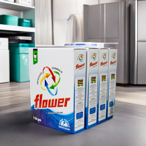 350g <span class=keywords><strong>de</strong></span> cartón, marca personalizada, detergente en polvo <span class=keywords><strong>de</strong></span> alta eficacia, detergente en polvo, jabón para lavado a mano y a máquina - Product Image 1