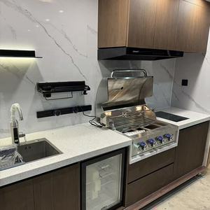 Estación de Cocina Móvil Compacta de Alta Capacidad para Exteriores, Convertible en Caja de Cocina para Campamento, con Ruedas, que se Convierte en una Estación de Cocina Completa - Product Image 3