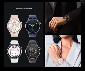 <span class=keywords><strong>Reloj</strong></span> Inteligente con Pantalla AMOLED, Resistente al Agua 3ATM, Cámara HD de Silicona, Pantalla Táctil, Carga Magnética, Monitor de Frecuencia Cardíaca, Monitor de Sueño - Product Image 3