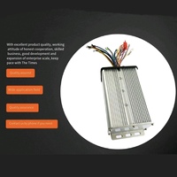 Contrôleur de moteur de scooter/moto électrique sans balais à onde sinusoïdale 18 Tubes/18 MOSFET 48V/60V/72V 2000W