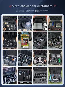 Boîte à outils carrée en PP étanche IP67 résistante aux intempéries Midas en aluminium, ODM personnalisé, 560x350x230mm, garantie, camping et randonnée - Product Image 2