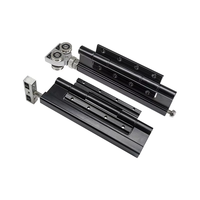 Pvc Piste Accessoires Double Dans Charnières De Roue Bi Rouleau Intérieur Noir Porte Pliante Fenêtre Upvc Be Charnière De Porte