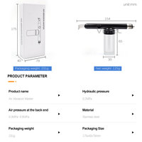 Micro-sablage dentaire à l'oxyde d'aluminium et polisseur à air abrasif avec eau pour le blanchiment des dents, outil de turbine dentaire