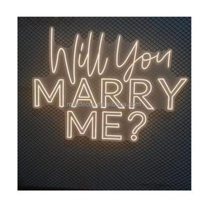 Fournitures <span class=keywords><strong>de</strong></span> mariage MR & MRS White Lights Neon Sign Board Acrylique Transparent Sign Board pour les événements <span class=keywords><strong>de</strong></span> fête - Product Image 5