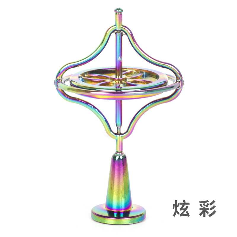 Giroscopio de segunda generación colorido.