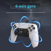 Manette de jeu sans fil pour téléphone mobile avec gyroscope six axes et double vibration, modèle P50A Shenzhen