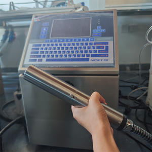 Máquina de Impressão CIJ Contínua para Data de Validade, Impressora Automática de Jato de Tinta Online, Máquina de Codificação de Número de Lote em Tubo - Product Image 4