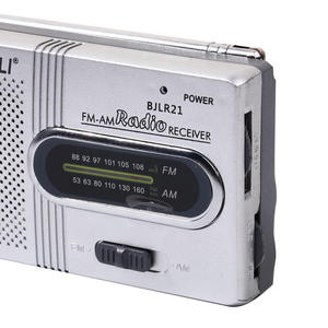 <b>Mini</b> Retro Pocket AM FM Radio High SNR Rechargeable Portable Receiver Telescopic Antenna Lanyard Home Elder Broadcast <b>Speaker</b> - Product Image 3