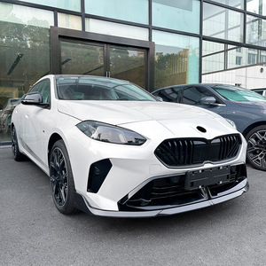 Amp-Z Front Bumper Lip For Bmw 1 Series F70 2 Series F74 M Sport 2024 Mp Style Piano Black Carbon Fiber Texture Matte Finish - Product Image 2