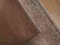 Tissu Denim Vintage Tie-Dye Coloré pour Jeans, Couleur Marron, Coton Polyester Lyocell Mélange Réactif et Respectueux de l'Environnement
