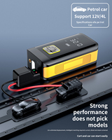 Nouveau sans fil Mini pneu de voiture électrique Portable pompe à Air numérique voiture compresseur d'air 12v pneus gonfleurs avec écran Lcd