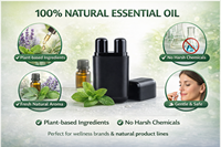 Bâtonnet inhalateur nasal OEM |   Inhalateur d'aromathérapie pour la concentration, l'énergie et le soulagement respiratoire |   Inhalateur d'huiles essentielles en marque privée