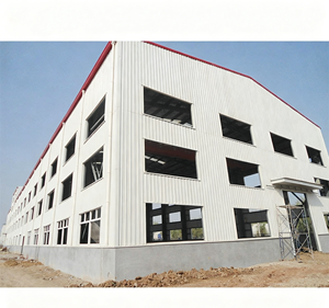 Taller de Estructura de Acero Prefabricado Moderno de Alta Calidad, Almacén Industrial Prefabricado, Edificio de Almacenamiento para Fábrica - Product Image 6