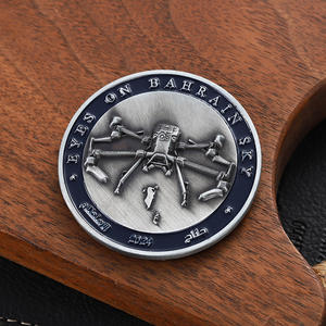 Personalizzare Moneta di Metallo in lega di Zinco in Ottone in Argento Antico Metallo Artigianato Doppio Lato 2d 3D Logo Smalto Moneta per Souvenir - Product Image 3