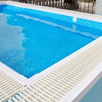 Maßgefertigte UV-Beständige Verstärkte Ozeanblau PVC-Poolfolie für Eingelassene UV-Resistente Schwimmbeckenabdeckung Schwimmbadzubehör