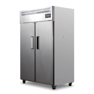 Congelador Vertical Comercial de 2/4 Puertas, Congelador Vertical de Acero Inoxidable para Almacenamiento de Alimentos en Restaurantes y Cocinas - Product Image 1