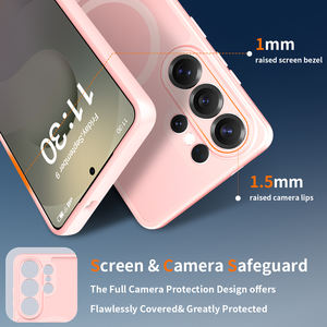 Étui de téléphone magnétique en verre PC de haute qualité pour <span class=keywords><strong>Samsung</strong></span> Galaxy S26 Ultra S26 pour <span class=keywords><strong>Samsung</strong></span> S23 S24 S25 Ultra Étui de téléphone portable - Product Image 5