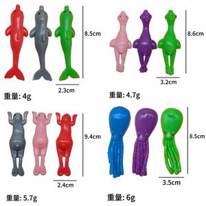 Jouet anti-stress personnalisé - Lanceur d'animaux Dinosaure à faire glisser au doigt pour farces et amusements muraux - Jouets adhésifs amusants - Product Image 4