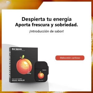 Inhalador Nasal de Doble Orificio con Tapa Abatible, Barra Refrescante con Recarga, Barra Anti-Sueño para Conducir y Aliviar la Fatiga en la Oficina - Product Image 4