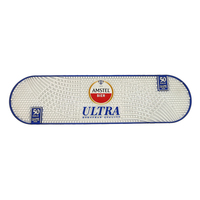 Tapis de bar en PVC caoutchouc personnalisé de qualité supérieure, antidérapant, absorbant, résistant à la chaleur, avec logo de marque pour pub, club, restaurant