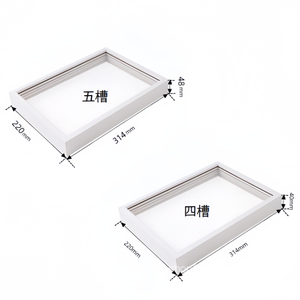 <span class=keywords><strong>Cadre</strong></span> de graffiti transparent coloré à 4 couches Kit d'empreintes familiales DIY Craft Keepsake <span class=keywords><strong>Cadre</strong></span> en bois - Product Image 5