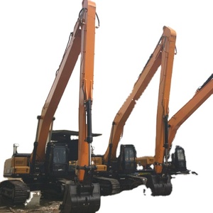 รถขุดฮงหวาง บูมยาวและแขนยาว พร้อมการรับประกัน 1 ปี ผลิตในประเทศจีน - Product Image 1