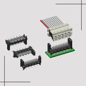 Разъемы для ленточного кабеля Molex 090814-0810 090814-0804 Picoflex rtd, 10 P, шаг 1,27 мм, вертикальный разъем idc, женский, мужской, 10 штырьков