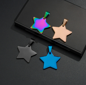 Оптовая продажа: Детский праздничный кулон из нержавеющей стали с гравировкой в виде косточки для собаки, с вырезами в форме лап, ажурный кулон с отпечатком лапы для домашних животных - Product Image 5