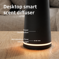 Difusor de Aroma Eléctrico sin Agua, con Luz Cálida Suave, Independiente, para Aceites Esenciales, Fragancia para el Hogar
