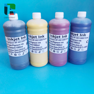 Encre pigmentée en vrac pour imprimante 1000 ml pour <span class=keywords><strong>Epson</strong></span> WF-C5290 <span class=keywords><strong>C579R</strong></span> C5790 C5390 C5890 C5710 C5790 Encre de recharge compatible directe d'usine - Product Image 1