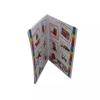 Prix de vente directe d'usine Brochure multi-pages personnalisée Instructions d'impression couleur Porte Brochure