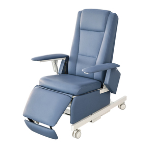 كرسي مستلق كهربائي فاخر 4 أريكة طبية عيادة ضخ مستشفى واحد كرسي انتظار ضخ - Product Image 6