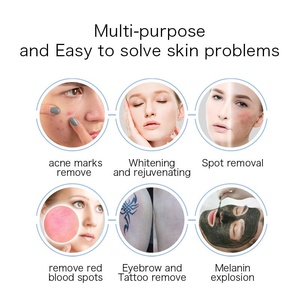 Appareil de beauté multifonctionnel pour le nettoyage en profondeur et l'éclaircissement de la peau, machine d'élimination des tatouages et de la mélanine - Product Image 2