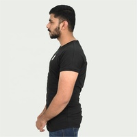 T-shirt de performance athlétique pour homme, coupe ample, personnalisable, imprimé, formel, Dry-Fit, anti-transpiration, vierge, vente en gros Pakistan