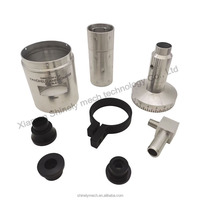 Composants d'usinage CNC personnalisables, pièces de rechange de fraisage avec options d'électroérosion à fil en acier inoxydable, échantillons d'aluminium sur mesure