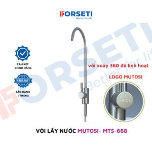 Robinet col de cygne en acier inoxydable 304 Forseti pour système de traitement d'eau par osmose inverse, installation facile, application domestique - Product Image 5