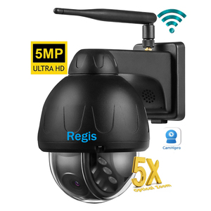 Caméra CCTV Camhi extérieure 8MP 4G IP66 entièrement métallique POE WIFI 5MP <span class=keywords><strong>Sony</strong></span> IR 50m PTZ réseau couleur H.265 compatible carte mémoire - Product Image 1