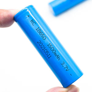 Batería de iones de litio de protección de cortocircuito, 18650, 1500mAh, <span class=keywords><strong>3</strong></span>,7 V - Product Image 2