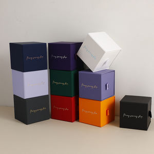 PUPPYSEW Edle Uhren-Geschenkbox mit Schiebemechanismus, Personalisierbare Uhren-Verpackungsbox aus Karton, Schubladenbox mit Unterstützung für individuelles Logo, 7,5 x 7,5 cm - Product Image 5