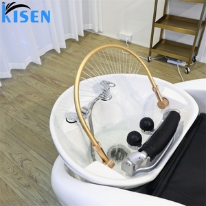 Lit de massage pour spa capillaire thaïlandais professionnel Kisen avec circulation d'eau et lumière LED électrique pour salons de luxe - Product Image 2