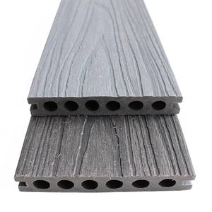 Bammax Rutschfeste Co-Extrusions-WPC-Terrassendielen für den Außenbereich, Wasserdicht, Einfache Installation, Gerillte Bambus-Holz-Kunststoff-Verbunddielen - Product Image 4