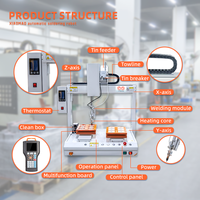 Nouveau robot de soudage automatique industriel, machine de soudage de circuits imprimés LED, alimentateur de fil de soudure, marque Xiaomao, 1000W, haute vitesse 500mm/s