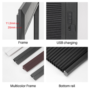 16 मिमी 20 मिमी कॉर्लेस मोटर चालित मिनी हनीमून कंघी ब्लैकआउट सेलुलर अंधा - Product Image 3